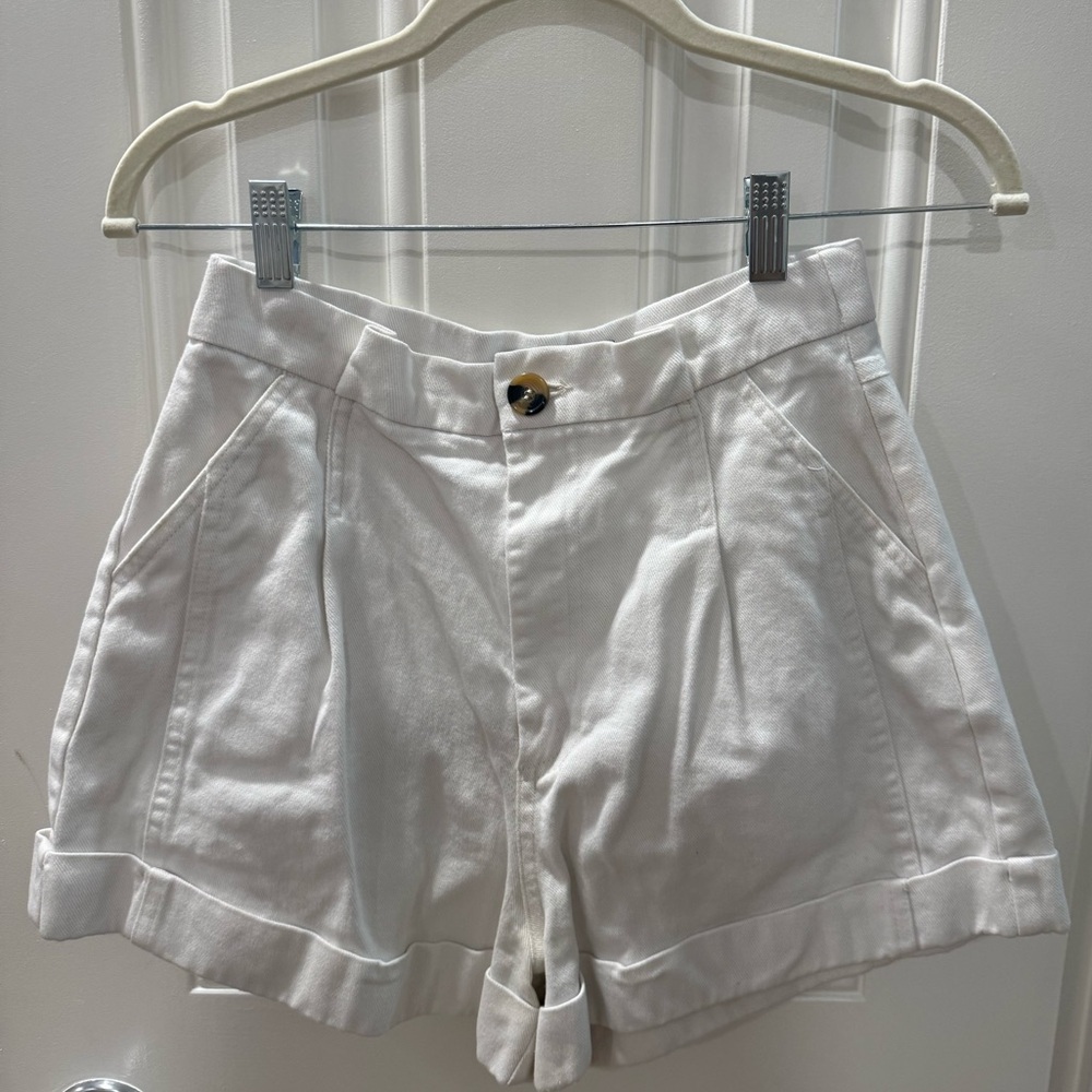 White Shorts